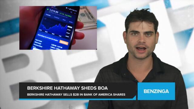 Warren Buffet's Berkshire Hathaway Sells $2 Billion Worth of Bank of America Shares