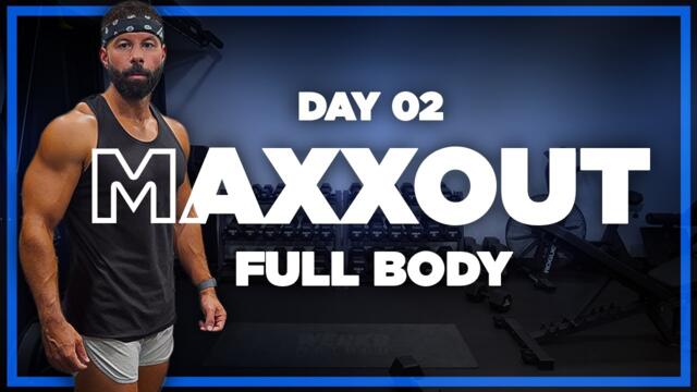MAXXOUT Dumbbell Workout Program - DAY 2 (FULL BODY WORKOUT)