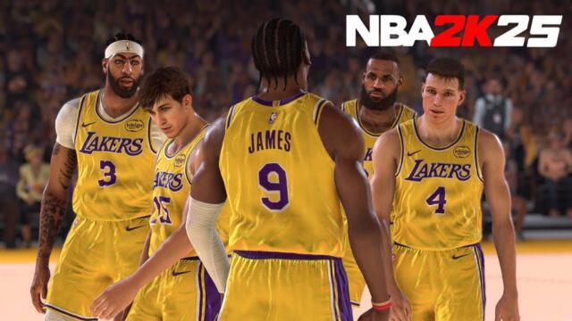 Young Guns in L.A! | MAVERICKS vs LAKERS | NBA 2K25 ULTRA REALISTIC CONCEPT GAMEPLAY | K4RL