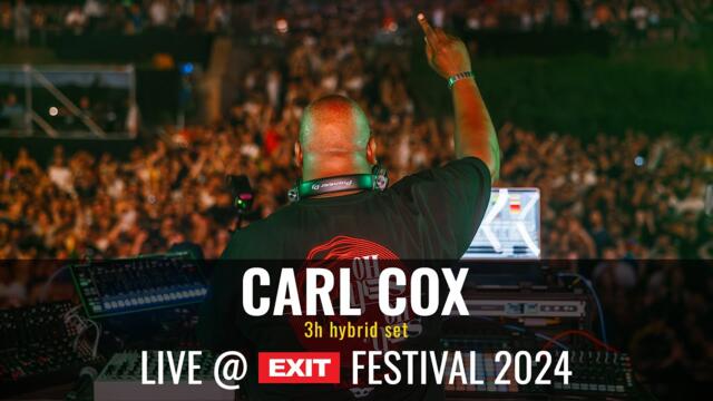 EXIT 2024 | Carl Cox hybrid set at mts Dance Arena (FULL SHOW)