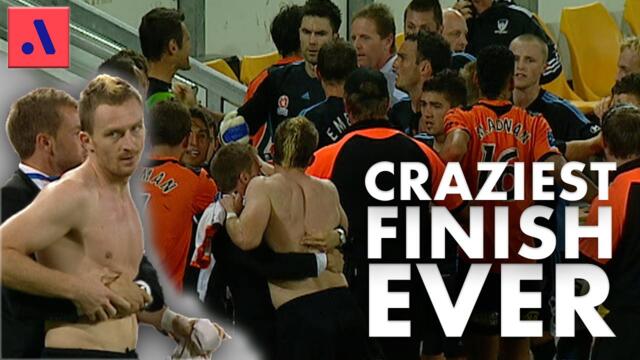 CRAZIEST FINISH TO A FOOTBALL MATCH EVER ft. Ange Postecoglou