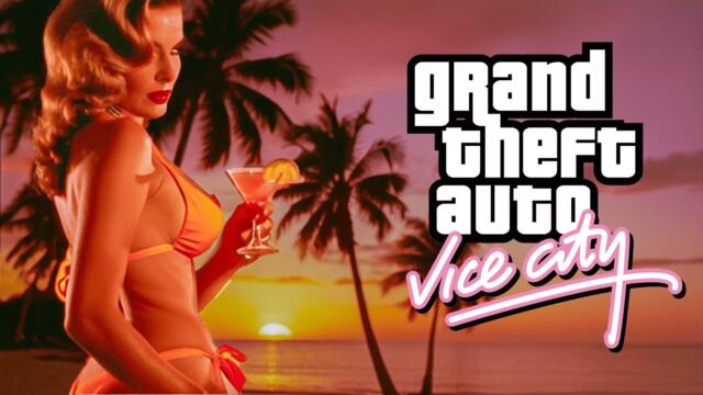 GTA Vice City - Main Theme Trailer | 1980s Panavision 70