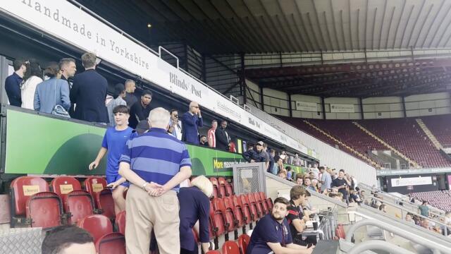 Jude Bellingham arrives at Valley Parade to watch Sunderland vs Marseille