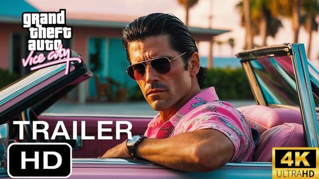 GTA VICE CITY - Teaser Trailer (2026) Margot Robbie, Joaquin Phoenix  | Live Action Concept