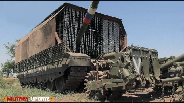 Russia's new T-72B3M tank shows off crazy Action on the battlefield