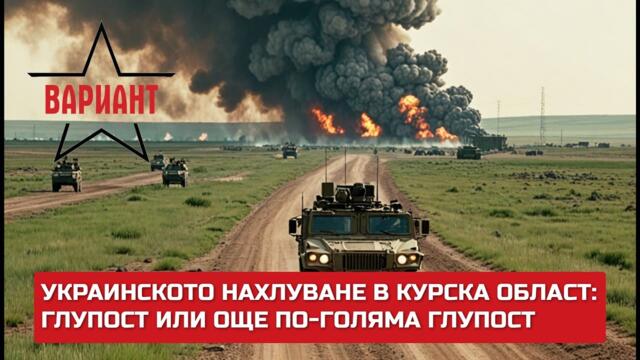 УКРАИНСКОТО НАХЛУВАНЕ В КУРСКА ОБЛАСТ: ГЛУПОСТ ИЛИ ОЩЕ ПО-ГОЛЯМА ГЛУПОСТ, Вариант #232