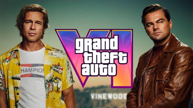 Once Upon a Time in Hollywood Trailer - GTA 6 Style