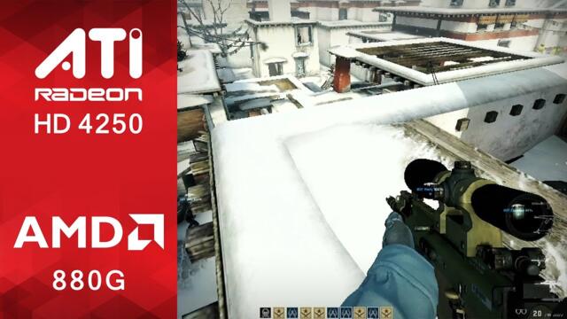 Counter-Strike Global Offensive Gameplay ATI Radeon HD 4250 / AMD 880G