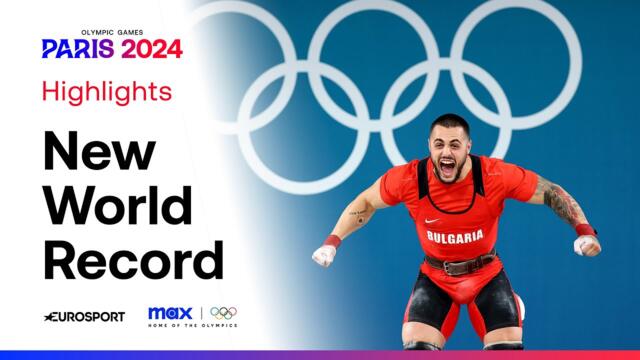 WORLD RECORD! 🏋️‍♂️ | Karlos Nasar Makes History In Men's 89KG Weightlifting Highlights | #Paris2024