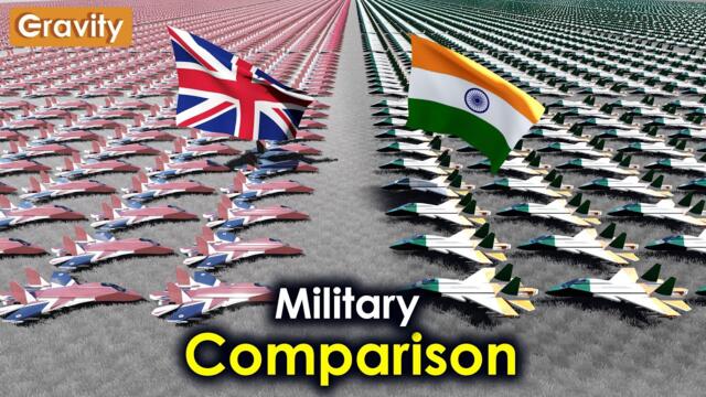 United Kingdom vs India Military Power 2024