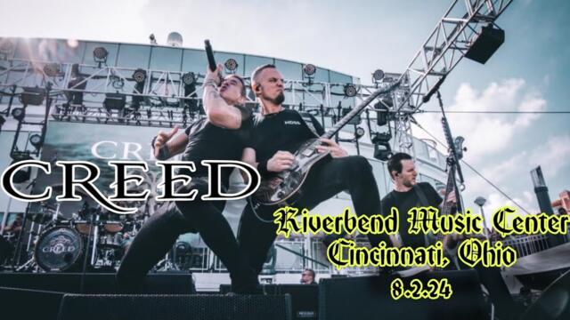 Creed 4K HDR Full Concert- Riverbend Music Center Cincinnati, Ohio (8.2.24)