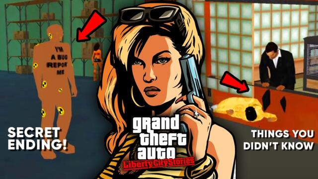 Things You DIDN'T KNOW About GTA Liberty City Stories