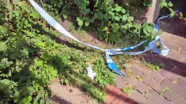 Scene of tragic two-year-old death remains quiet