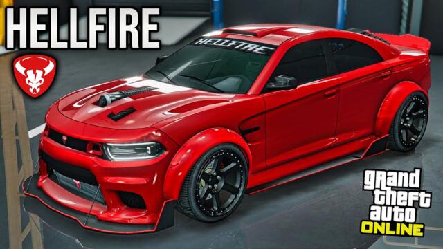 Buffalo STX Hellfire Custom (Dodge Charger SRT Hellcat) - GTA 5 Vehicle Customization