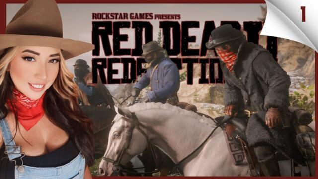 Meeting Arthur Morgan for the first time // Red Dead Redemption 2 (Blind Playthrough) // Part 1