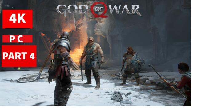 God of War 4 PC Long Gameplay Walkthrough NO COMMENTRY (part 4)