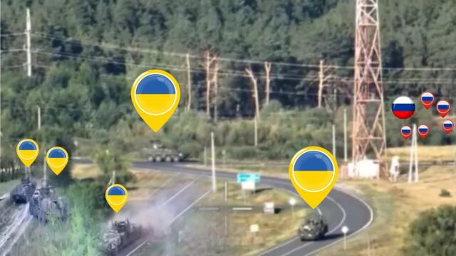 Finally! Russian Wagner PMCs ambush Ukrainian and NATO tanks