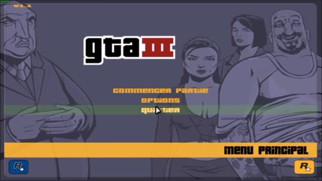 GTA 3 Transparent Menu Fix