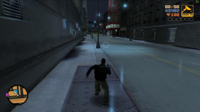 Grand Theft Auto III | All Weapons Sprint + Un-used sprint Anim.