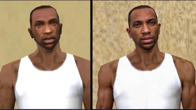 Ai upscaled all gta san andreas characters looks better than remastered