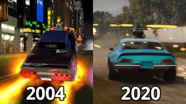 The Evolution Of Fast And Furious Games 2004 - 2020