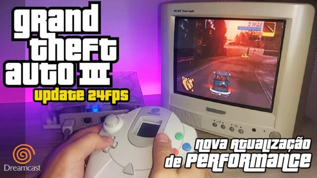 GTA 3 (Graphics + Framerate) - Dreamcast Gameplay 🔥