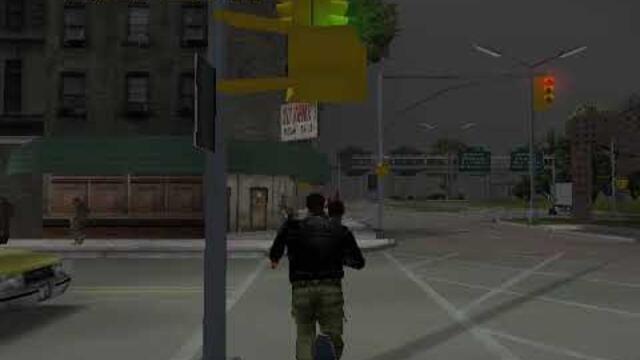 Grand theft auto 3 theme song slowed.