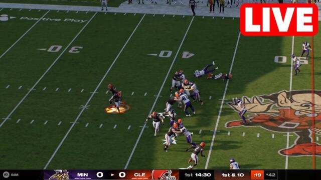 NFL LIVE🔴 Minnesota Vikings vs Cleveland Browns | Preseason Week 2 Full Game 17th August 2024 NFL 25