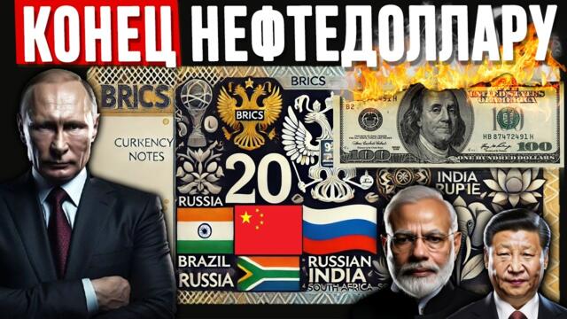 КИТАЙ распродает активы США и скупает ЗОЛОТО! Новая валюта БРИКС - THE UNIT!