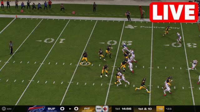 NFL LIVE🔴 Buffalo Bills vs Pittsburgh Steelers | Preseason Week 2 Full Game 17th August 2024 NFL 25