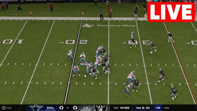 NFL LIVE🔴 Dallas Cowboys vs Las Vegas Raiders | Preseason Week 2 Full Game - 17th August 2024 NFL 25