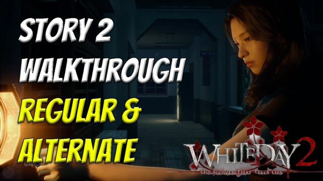White Day 2 Full Story 2 Walkthrough -Both Regular & Alternate Routes | White Day 2 Complete Edition