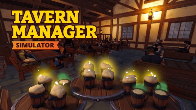 Tavern Manager Simulator - Release Date Trailer