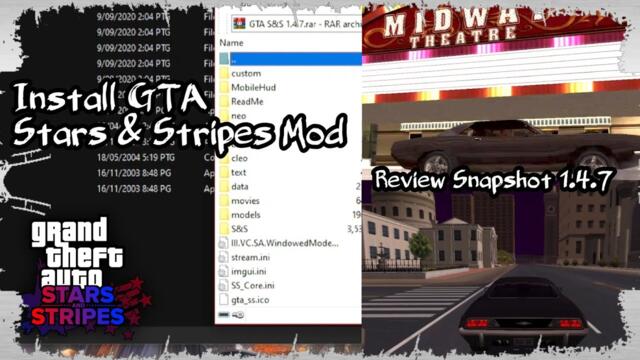 How to install GTA Stars & Stripes mod