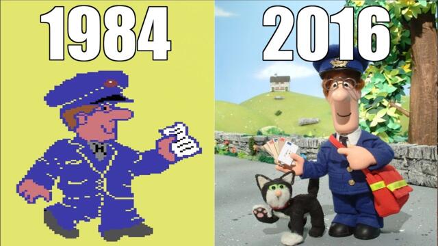 Evolution of Postman Pat Games [1984-2016]