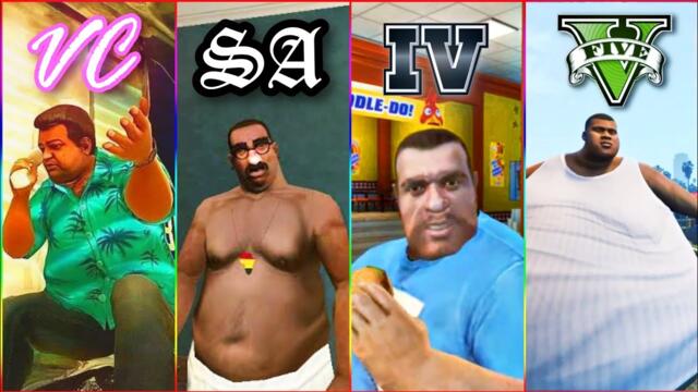 How to Get FAT in GTA Games | Obesity (Evolution)