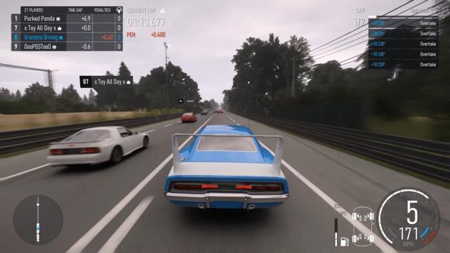 Zooming Past Everyone At 200mph in Le Mans C-Class (Forza Motorsport)