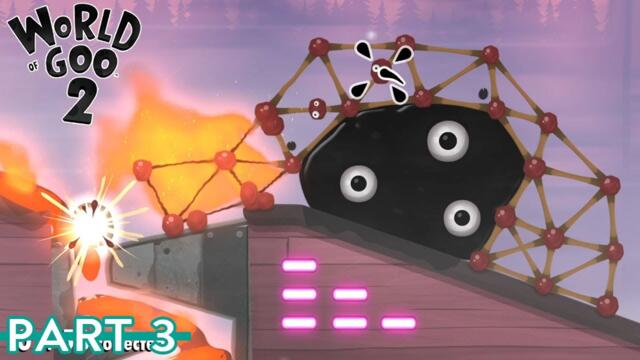 World of Goo 2 - Chapter 3 Full Guide including the ground shakes level!