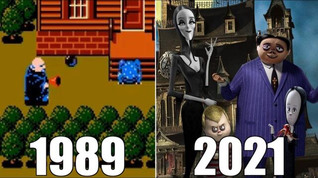 Evolution of The Addams Family Games [1989-2021]