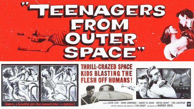 Teenagers from Outer Space (1959) - FULL MOVIE
