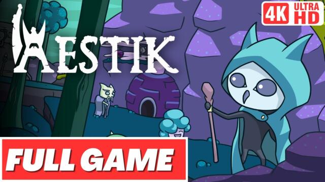 AESTIK Gameplay Walkthrough [4K 60FPS] FULL GAME - No Commentary