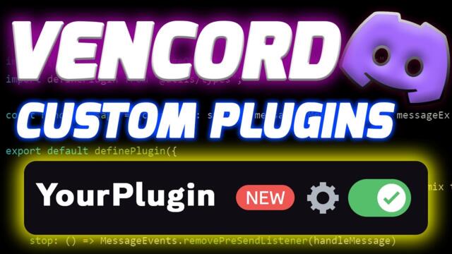 How to Install Custom Plugins in Vencord