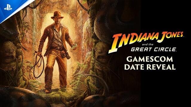 Indiana Jones and the Great Circle - Gamescom Date Reveal Trailer | PS5 Games