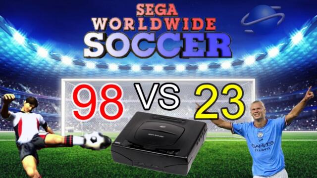 Sega Worldwide Soccer 98 Vs 23 : Comparison, New Moves, And Cut Content (Sega Saturn)