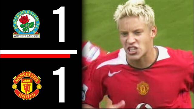 Blackburn Rovers v Manchester United | Late Drama | Highlights | On This Day | 2004/2005