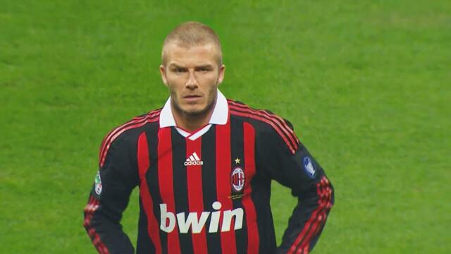 David Beckham Was Pure Class at AC Milan