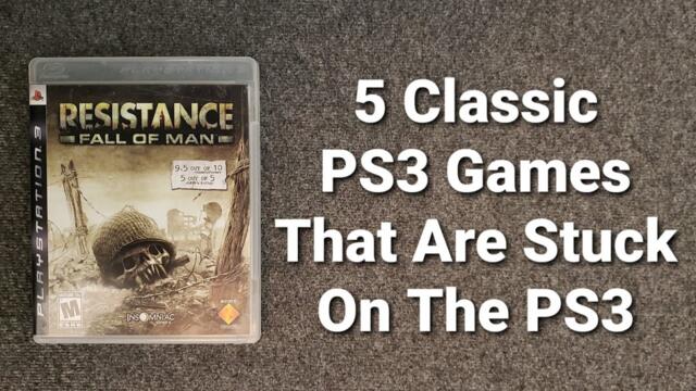 5 Exclusive PS3 Games That Are Still Stuck On The PS3 (Gameplay and Unboxing)