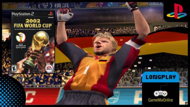 FIFA World Cup 2002 - Korea & Japan [PS2] - Will GERMANY win this time? - LONGPLAY in 2024