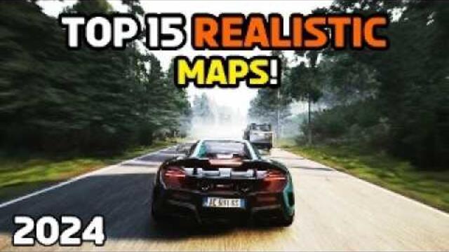 TOP 15 Realistic Maps for ASSETTO CORSA in 2024!  +  Traffic