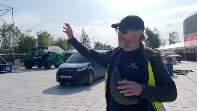 Site preview of Glasgow’s Riverside Festival